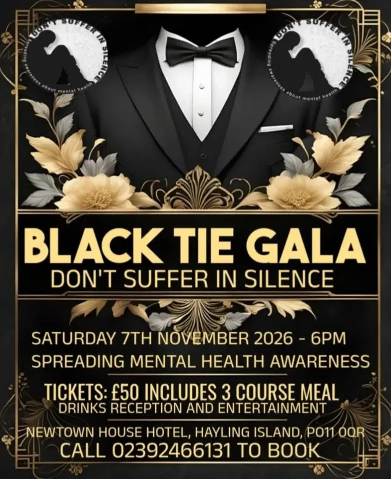 BLACK TIE CHARITY GALA FOR 'DONT SUFFER IN SILENCE'
