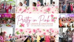 Pretty in Pink Ladies Luncheon