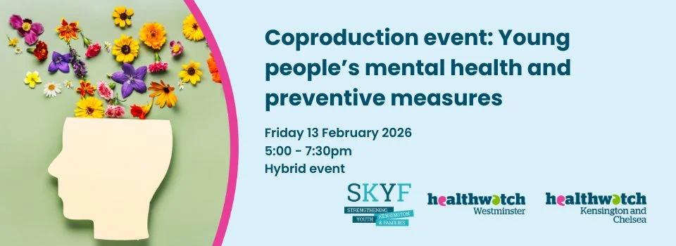 Young People and Mental Health Hybrid Event