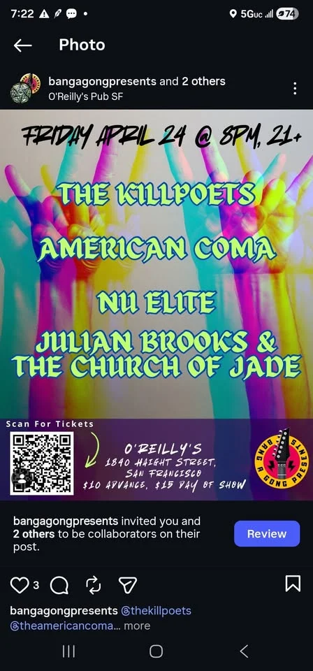 Julian Brooks & The Church of Jade