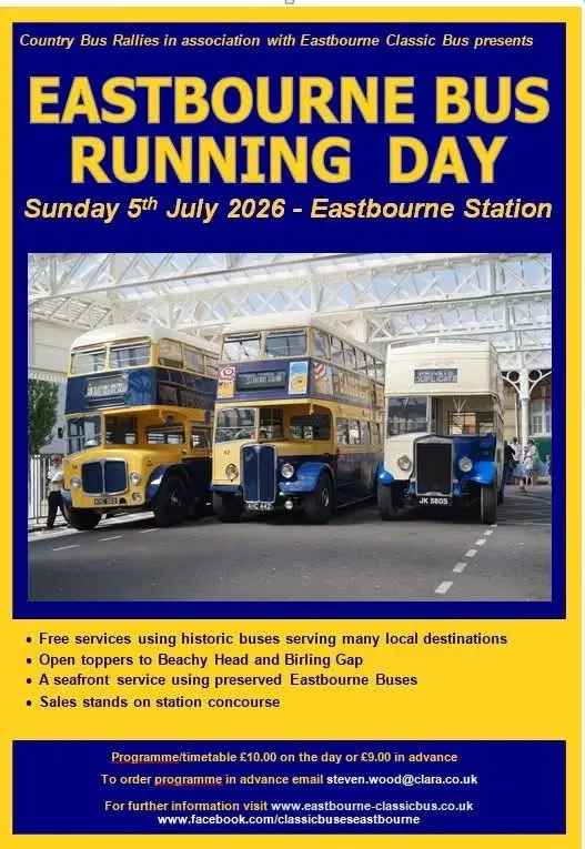 Classic Buses Eastbourne - Annual Bus Running Day