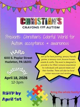 Christian’s Colorful World for Autism Acceptance & Awareness