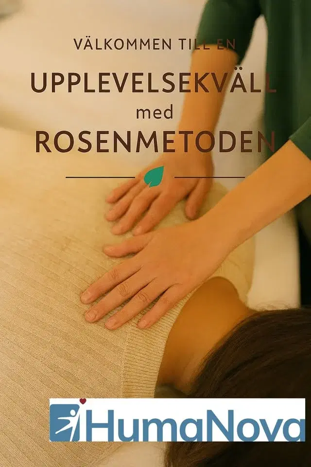 Upplevelsekväll med Rosenmetoden i Göteborg och Stockholm