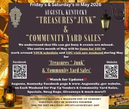 Treasures * Junk & Community Yard Sales