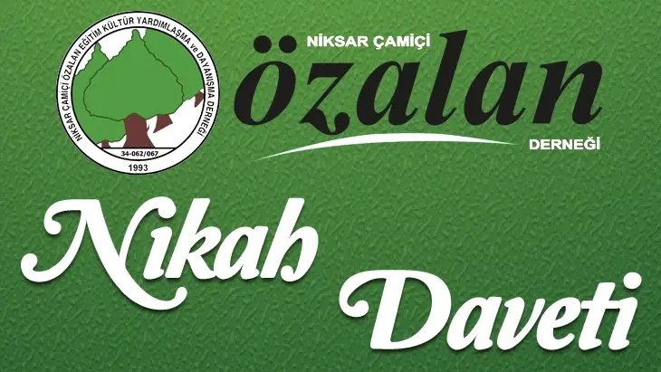 HÜSEYİN KAYA'NIN OĞLU ERTUĞRUL'UN NİKAH MERASİMİ