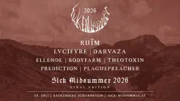 Sick Midsummer 2026 - FINAL EDITION - SOLD OUT!