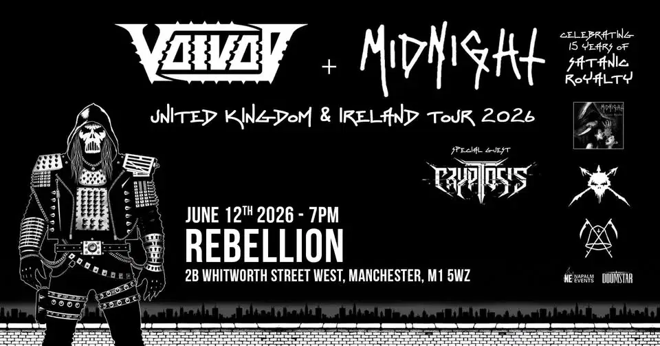 Voivod + Midnight - Manchester