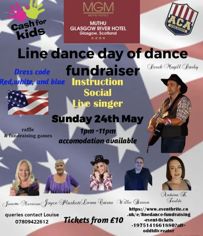 Linedance Fundraiser for Cash for Kids