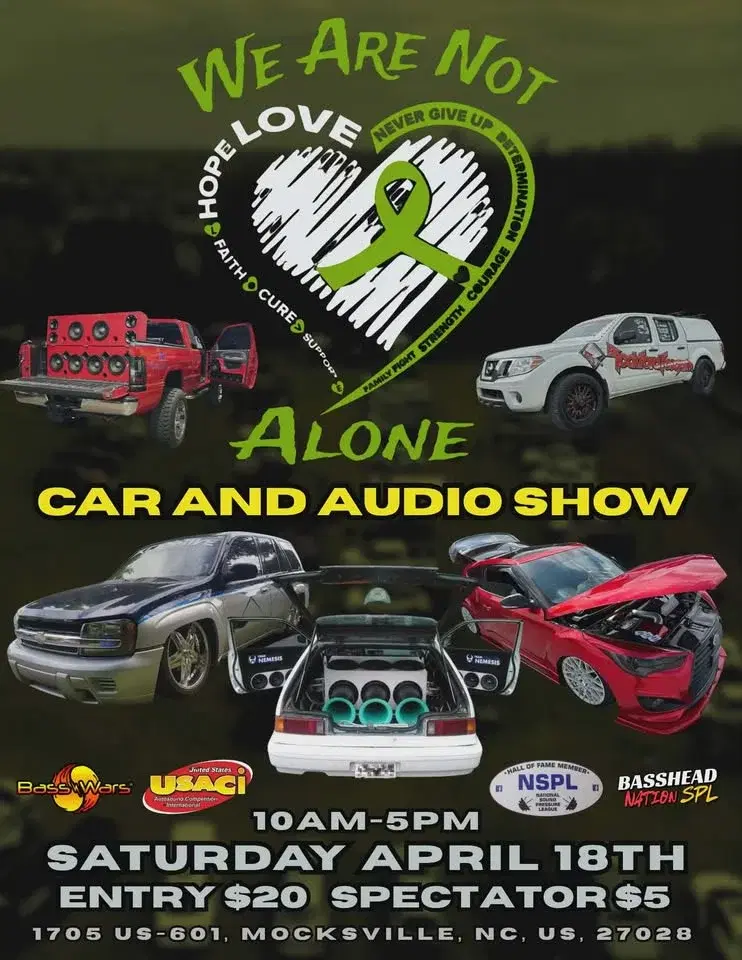 We Are Not Alone Car Show 2026