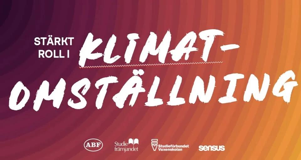 Metoder för omställning och samverkan, slutkonferens Stärkt roll i klimatomställning
