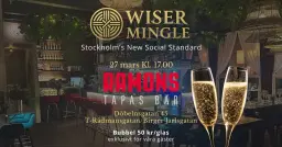 ✨ Wiser Mingle @ RAMONS – 27 mars kl. 17.00 🥂