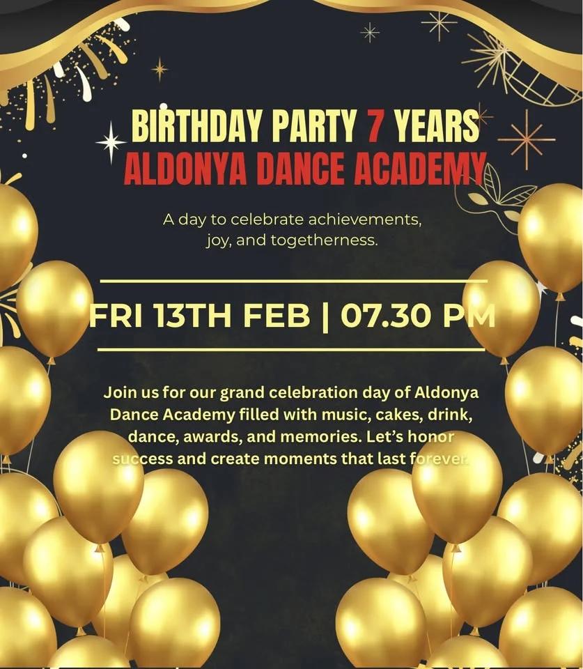★Aldonya Dance Academy celebration 7 years achievement, goals & togetherness★