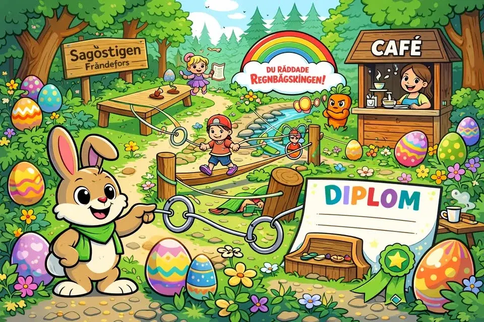 Rädda regnbågsringen 🌈 påskjakten