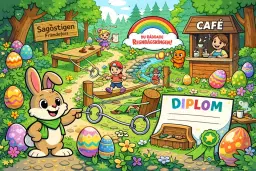 Rädda regnbågsringen 🌈 påskjakten