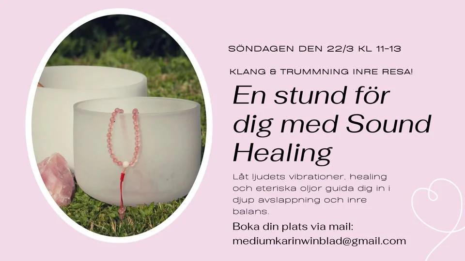 En stund för dig med Sound Healing