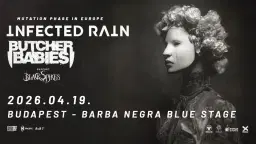 INFECTED RAIN x BUTCHER BABIES X BLACK SPIKES @ Barba Negra, Budapest