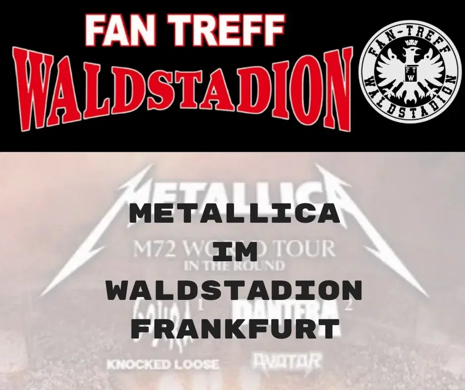 Metallica 2026 im Waldstadion Frankfurt