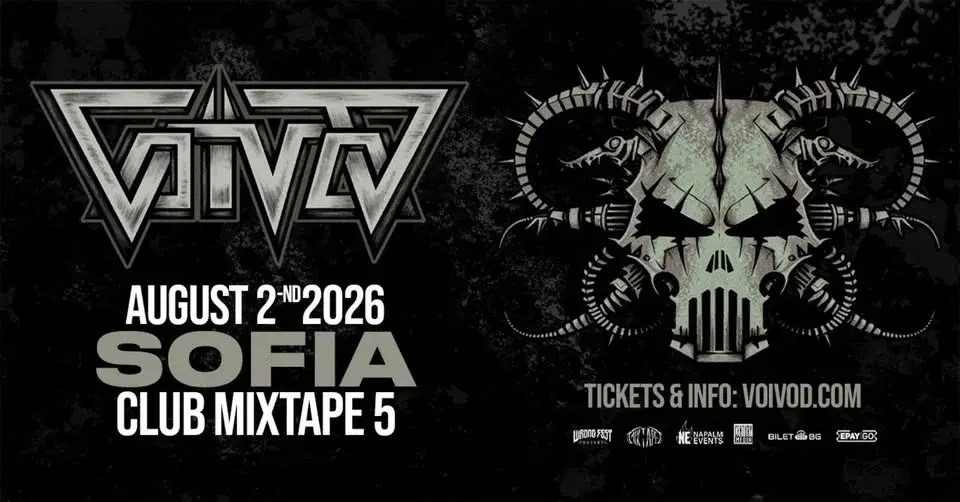 VOIVOD live in Sofia / Club Mixtape 5 / 02.08