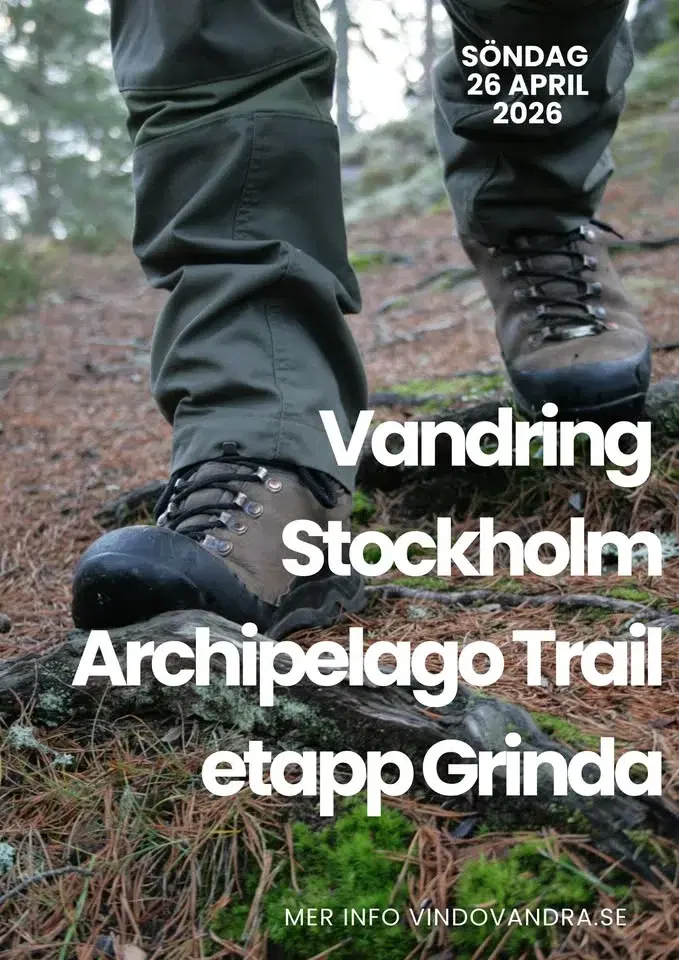 Stockholm Archipelago Trail etapp Grinda