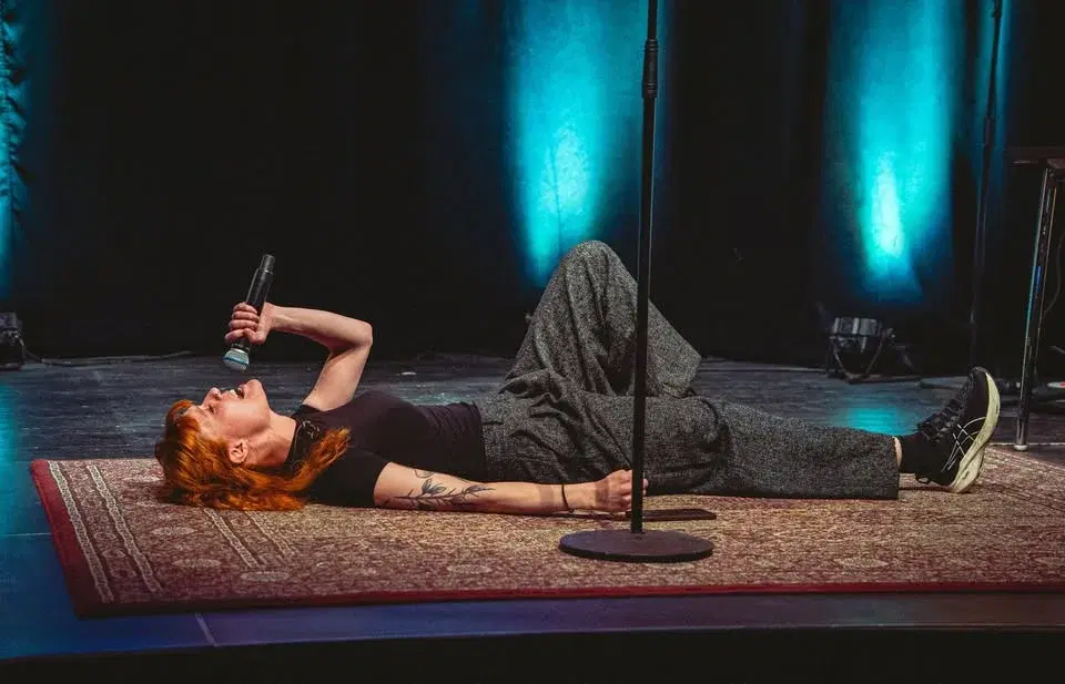 Poetry slam på Reginateatern