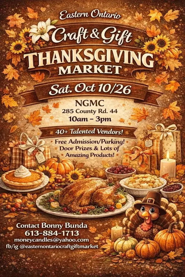 Eastern Ontario Craft & Gift Thanksgiving Market