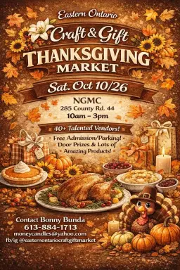 Eastern Ontario Craft & Gift Thanksgiving Market