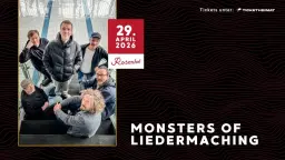 Monsters of Liedermaching • 29.04.2026 • Rosenhof Osnabrück