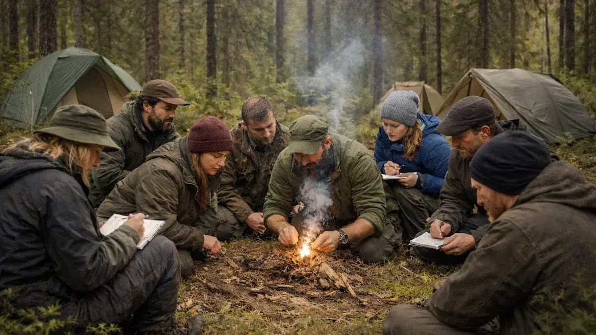 2-Day Bushcraft & Survival Course - Swedish Wilderness