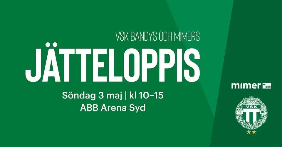 VSK Bandys och Mimers jätteloppis