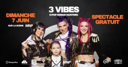 3 vibes K-Pop Demon Hunters // Festi St-Fé