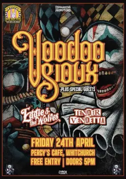 Voodoo Sioux Live At Percy’s