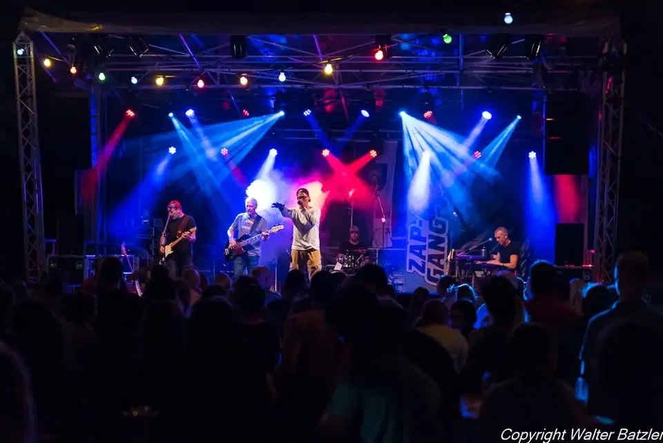 ZAP-Gang beim Schwimmbadfest in Odenheim