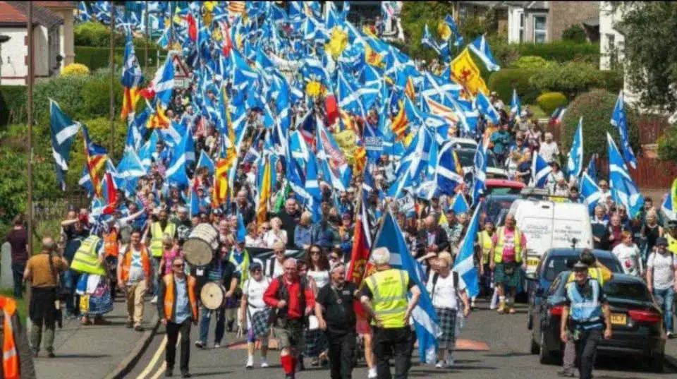 MARCH FOR INDEPENDENCE - STIRLING