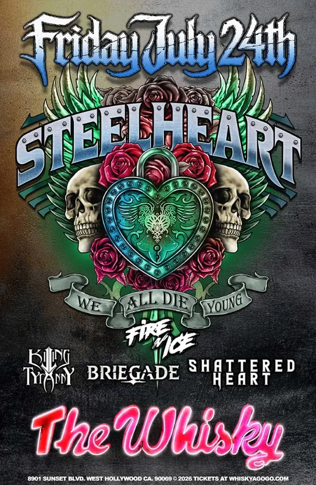 Steelheart, Killing Tyranny, Yama, Briegade, Shattered Heart