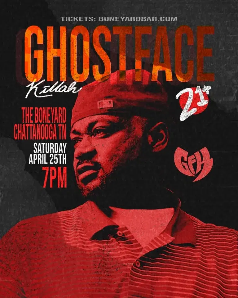 GHOSTFACE KILLAH (WU TANG CLAN) ~ LIVE AT THE BONEYARD ~ 4.25.26