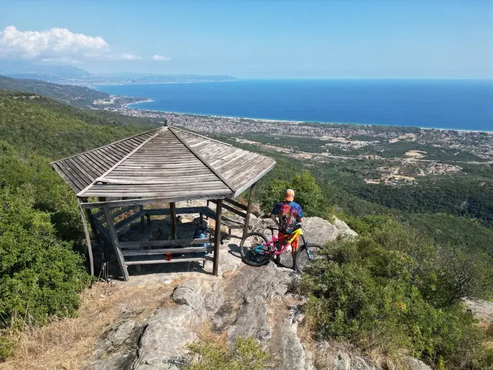 Пролет край Егейско море-MTB Аспровалта,Олимпиада и Ставрос
