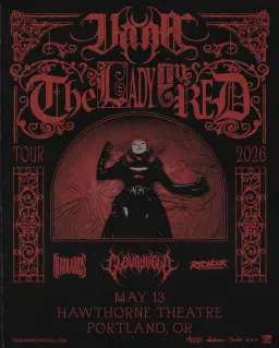 VANA: THE LADY IN RED TOUR - Hawthorne Theatre - Portland, OR