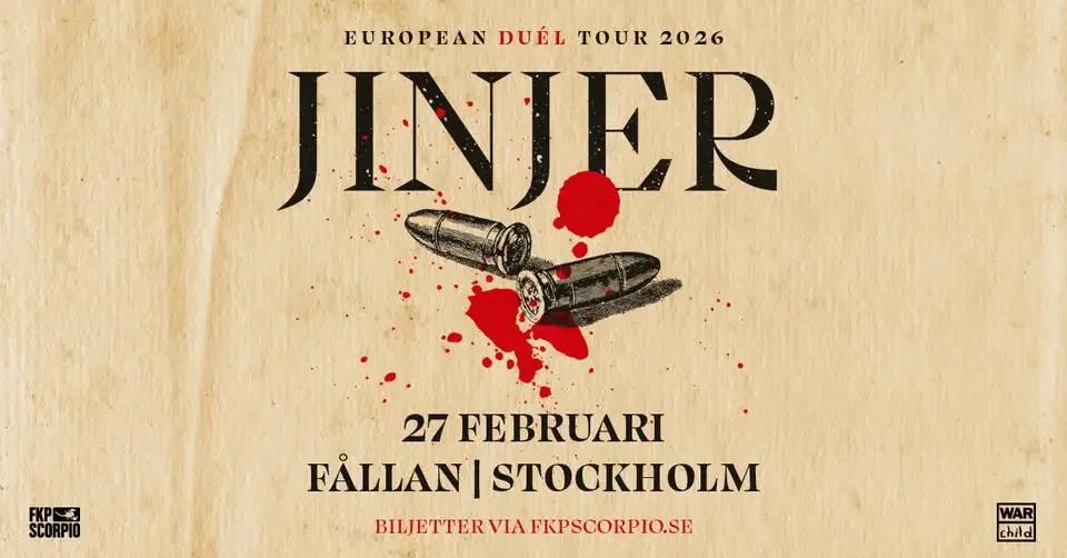 JINJER + very special guests: Unprocessed + Textures | Stockholm