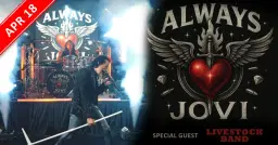 ALWAYS JOVI (Bon Jovi Tribute) with The Livestock Band