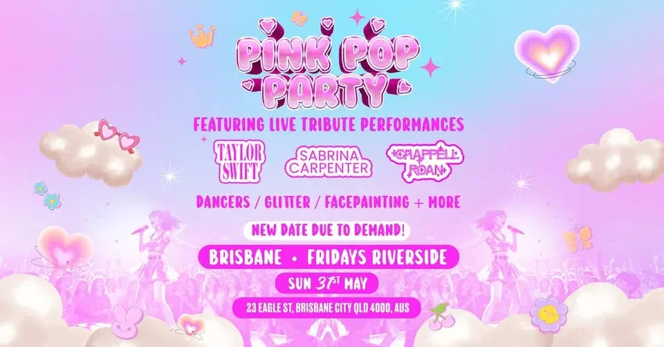The Pink Pop Party is coming to Brisbane!