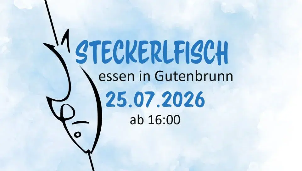 Steckerlfischessen in Gutenbrunn