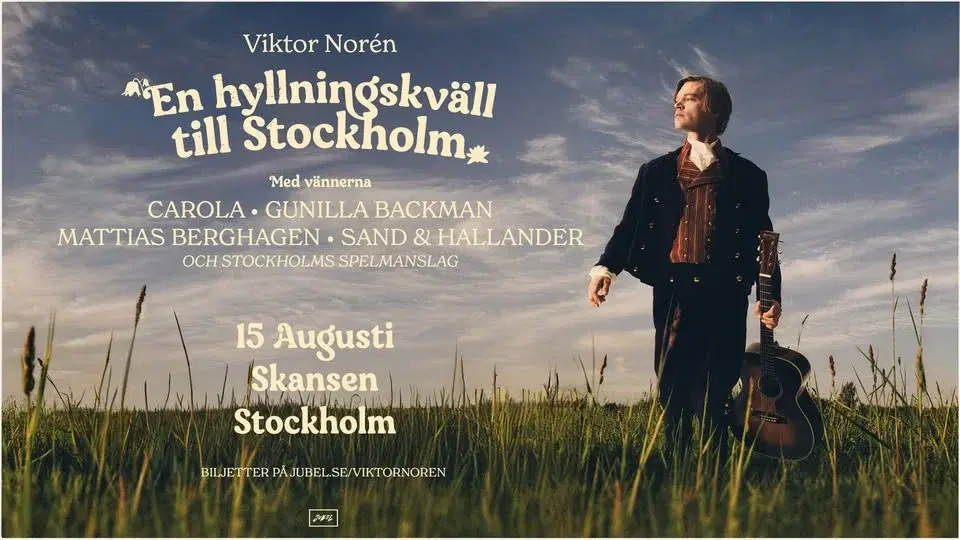 Viktor Norén | En hyllningskväll till Stockholm