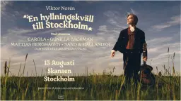 Viktor Norén | En hyllningskväll till Stockholm