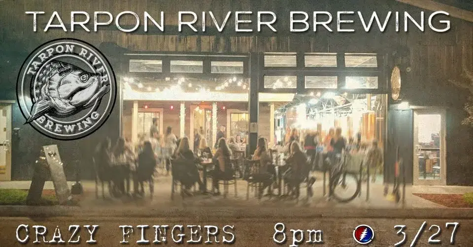 Crazy Fingers at Tarpon River Brewing