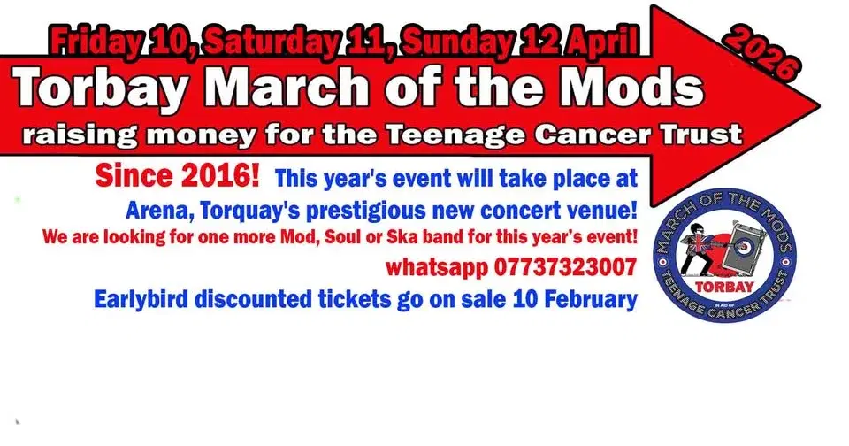 Torbay March of the Mods 2026 at Arena Torquay