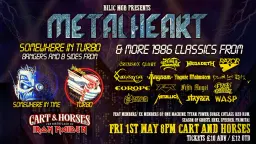 METAL HEART - 1986 SOMEWHERE IN TURBO SPECIAL - Live 80s rock / Metal / Thrash