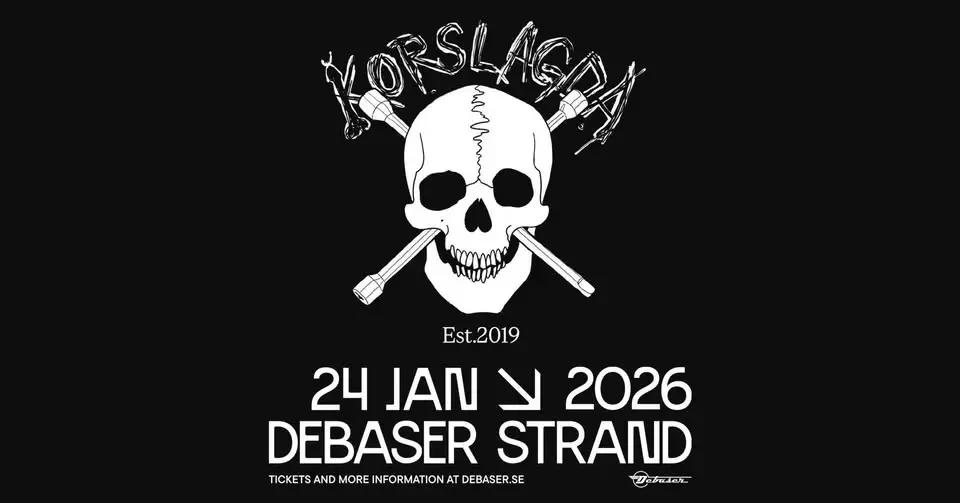 Korslagda | Debaser Strand