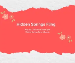 Hidden Springs Fling
