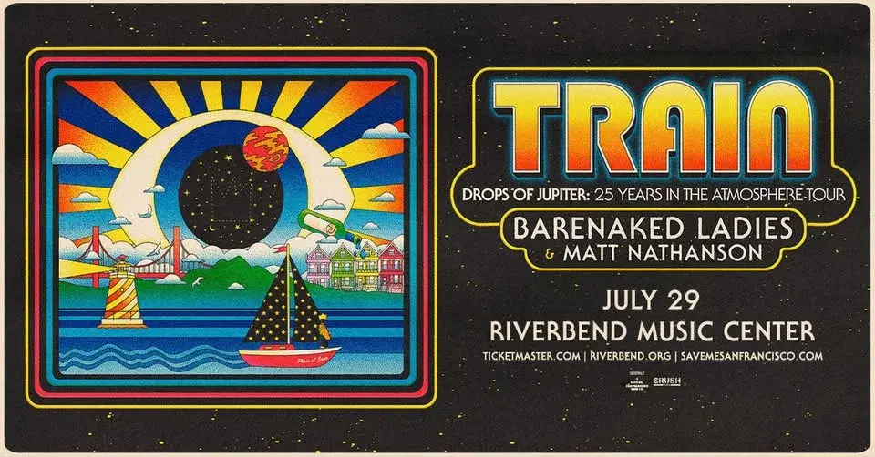 TRAIN - Drops of Jupiter: 25 Years in the Atmosphere with Barenaked Ladies and Matt Nathanson