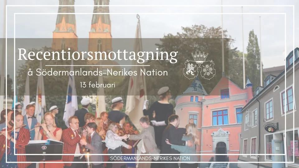 Recentiorsmottagning å Södermanlands-Nerikes nation